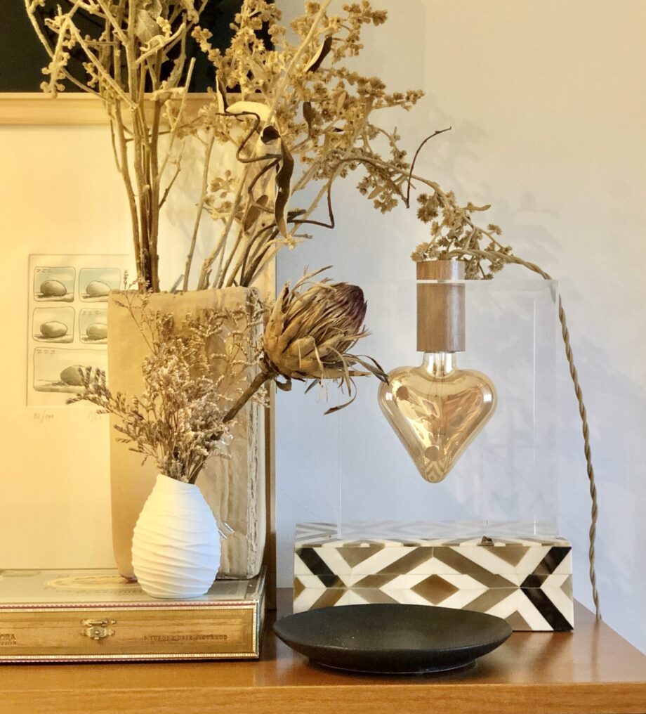 Luminária Coração Apertado Bege Ric Melo Design